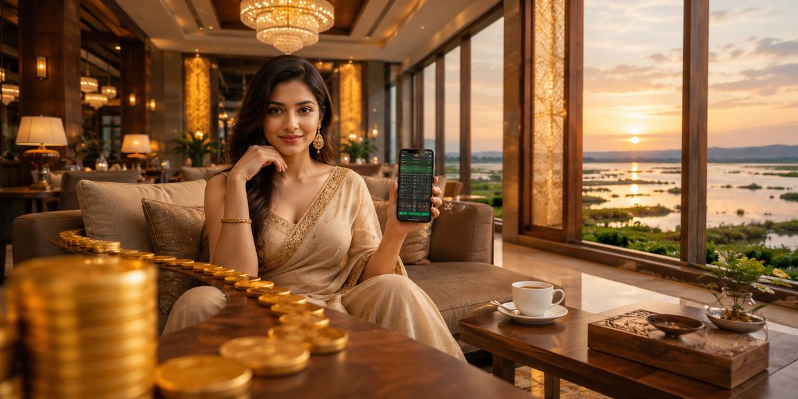 বাংলাদেশি মডেলের সাথে ভিআইপি বোনাসের উজ্জ্বল পরিবেশ দেখাচ্ছে