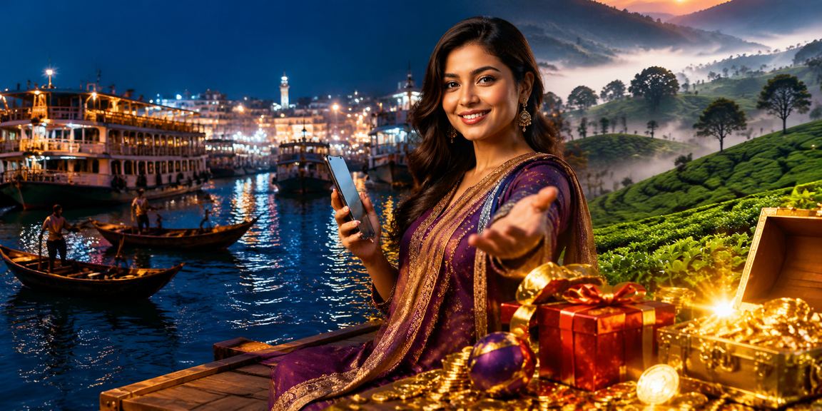 ঢাকার চা বাগান পটভূমিতে রেজিস্ট্রেশন বোনাস