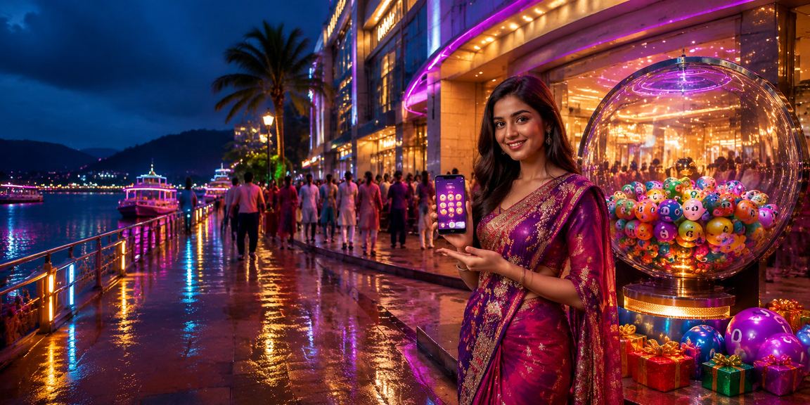 রাঙামাটির নিয়ন আলোয় লটারি ও প্রোমোশনের রঙিন পরিবেশ